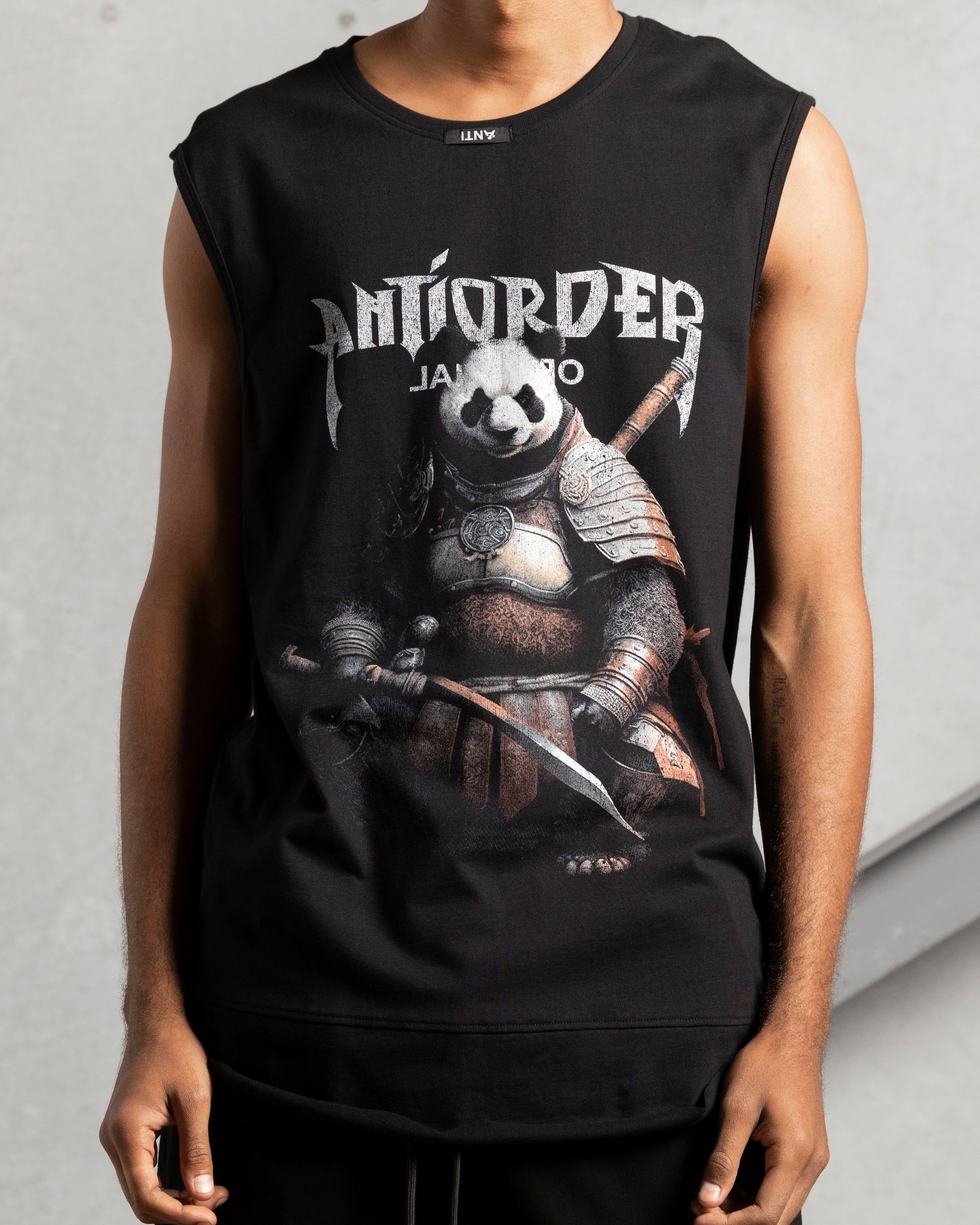 The Anti Order Kung Fu Panelled Singlet Black sold by Culture Kings product image thumbnail 4