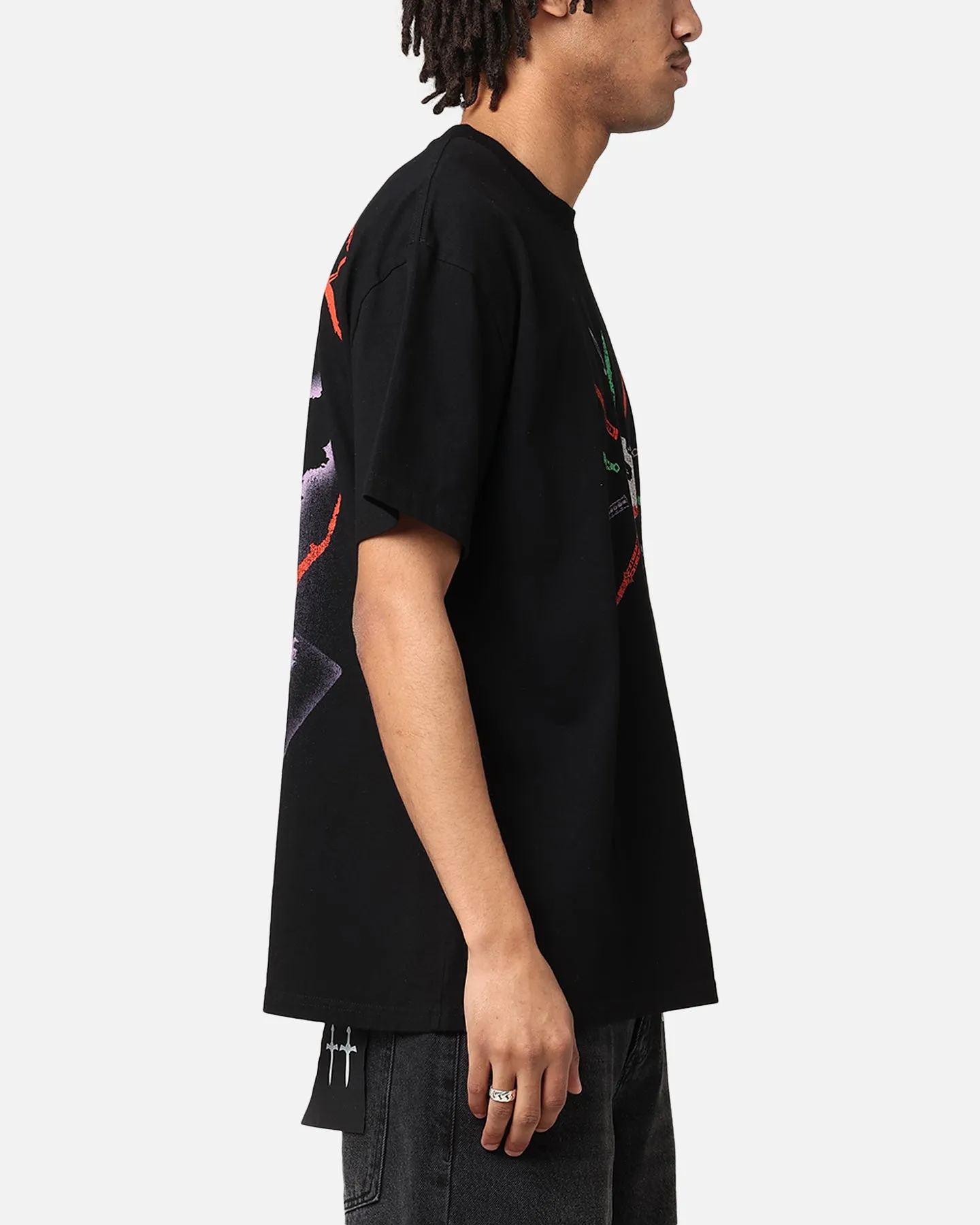 American Thrift X DC Batman The Joker Scars Heavy T-Shirt Black sold by Culture Kings product image thumbnail 5