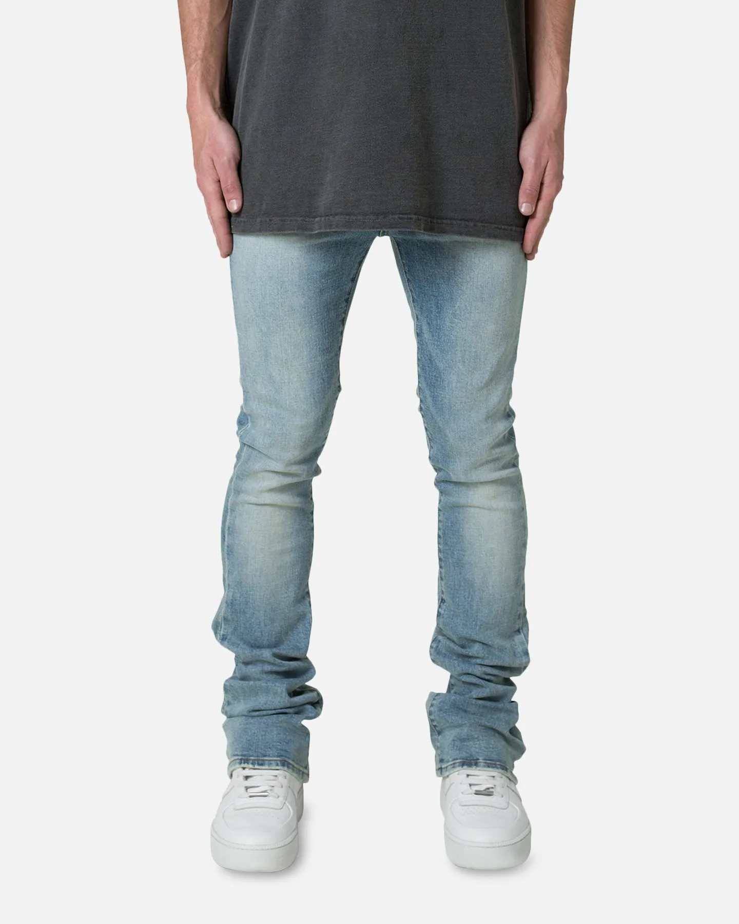 MNML X491 Convertible Skinny Denim Jeans Washed Blue sold by Culture Kings
