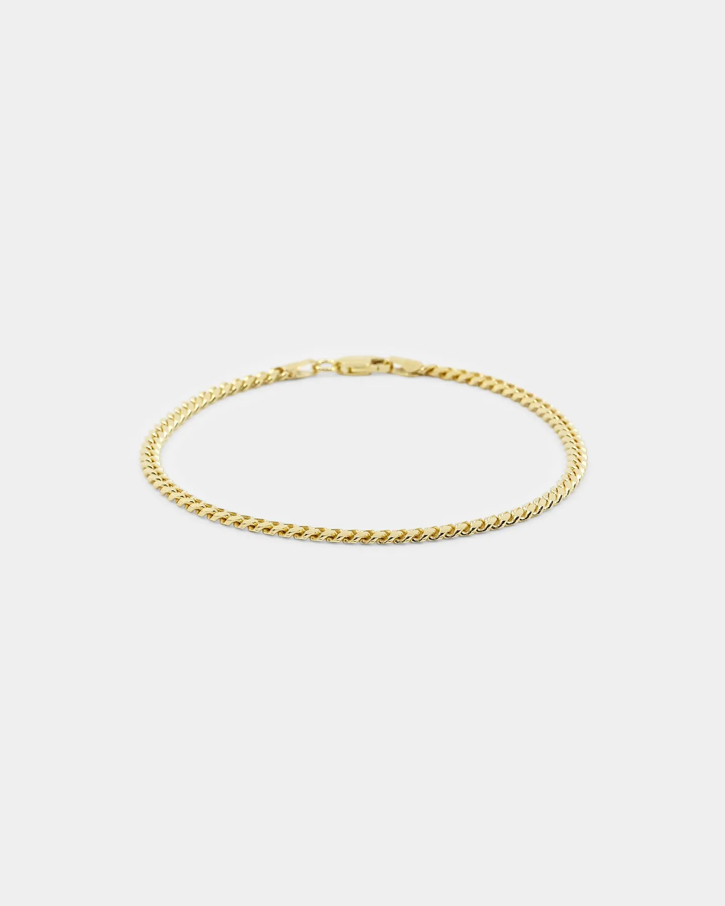 House Of Auric 3mm Cuban Link Bracelet 18k Gold Vermeil sold by Culture Kings product image thumbnail 2