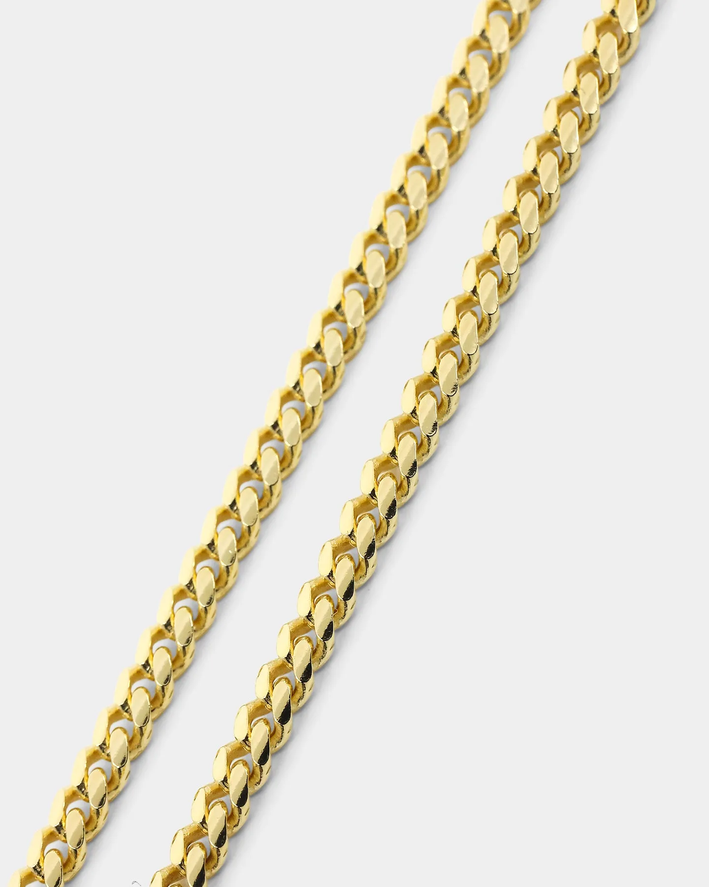 House Of Auric 3mm Cuban Link Bracelet 18k Gold Vermeil sold by Culture Kings product image thumbnail 3