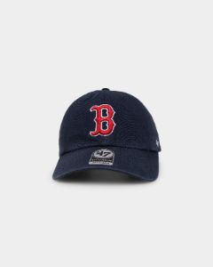 47 Brand Men's Boston Red Sox Clean Up Strapback Navy sold by Culture Kings
