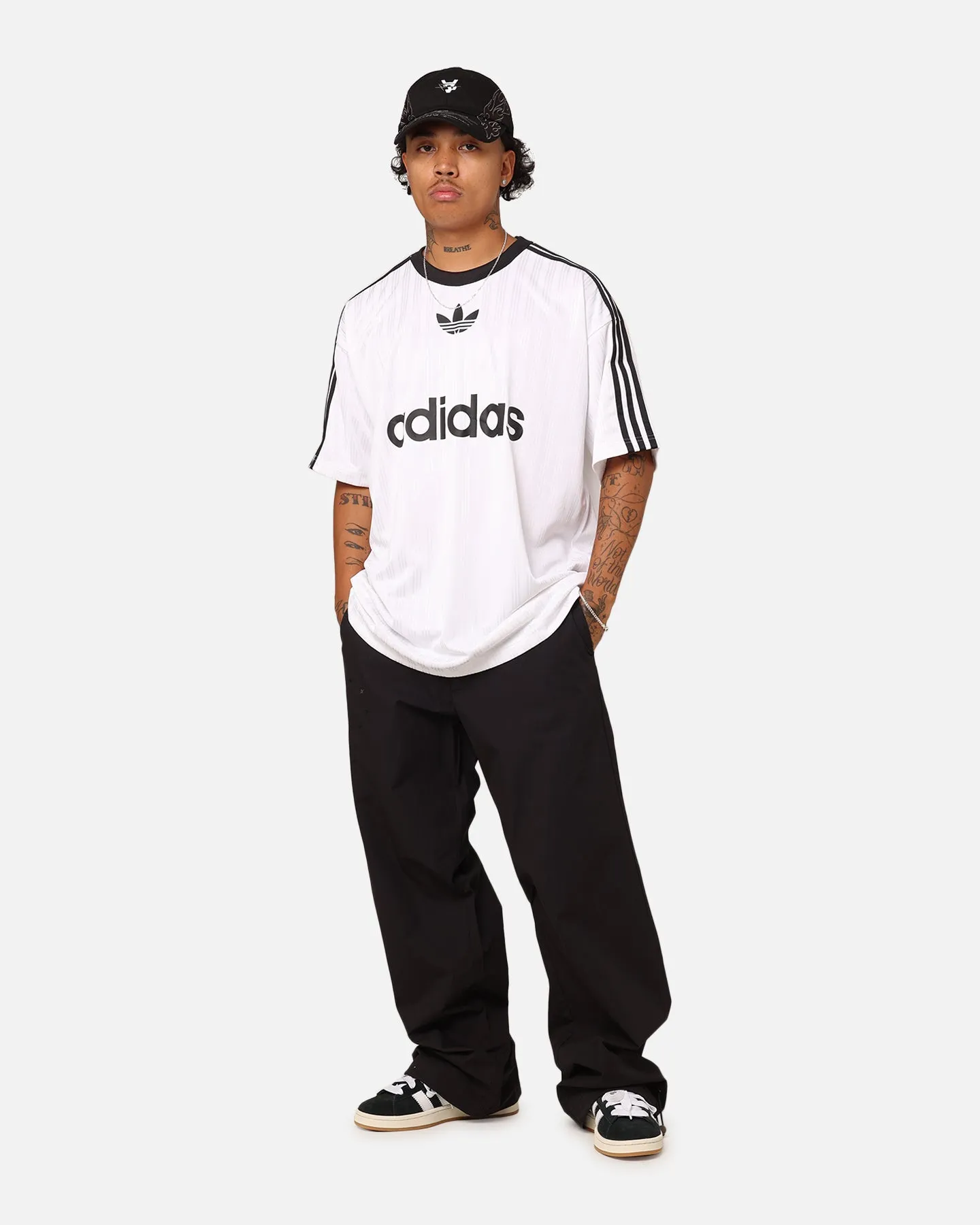 Adidas Adicolour T-Shirt White/Black sold by Culture Kings product image thumbnail 2