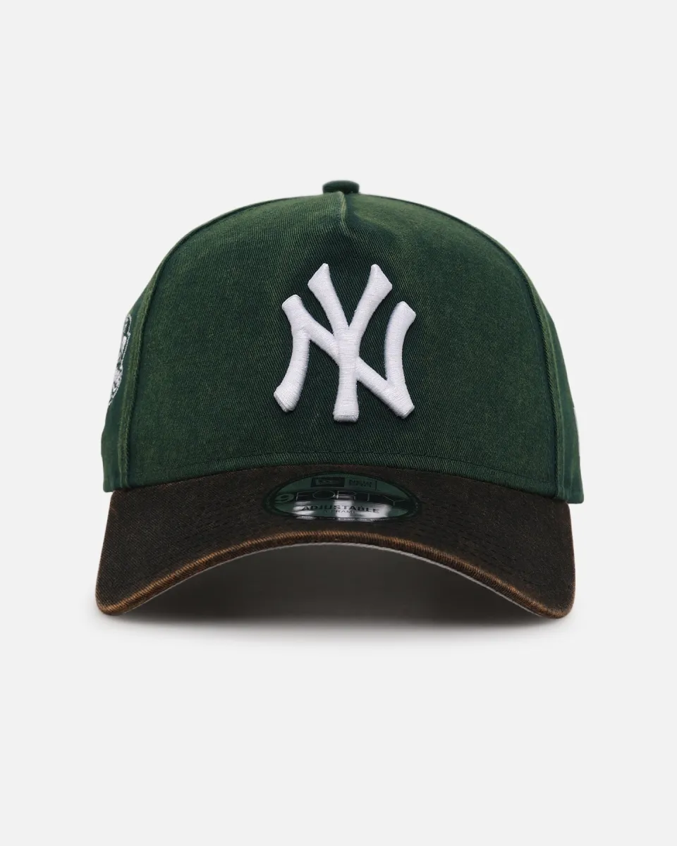 NEW ERA ☆ 'Washed Green' 9FORTY A-Frame Strapback グリーン New Era Atlanta Braves 'Washed Green' 9FORTY A-Frame