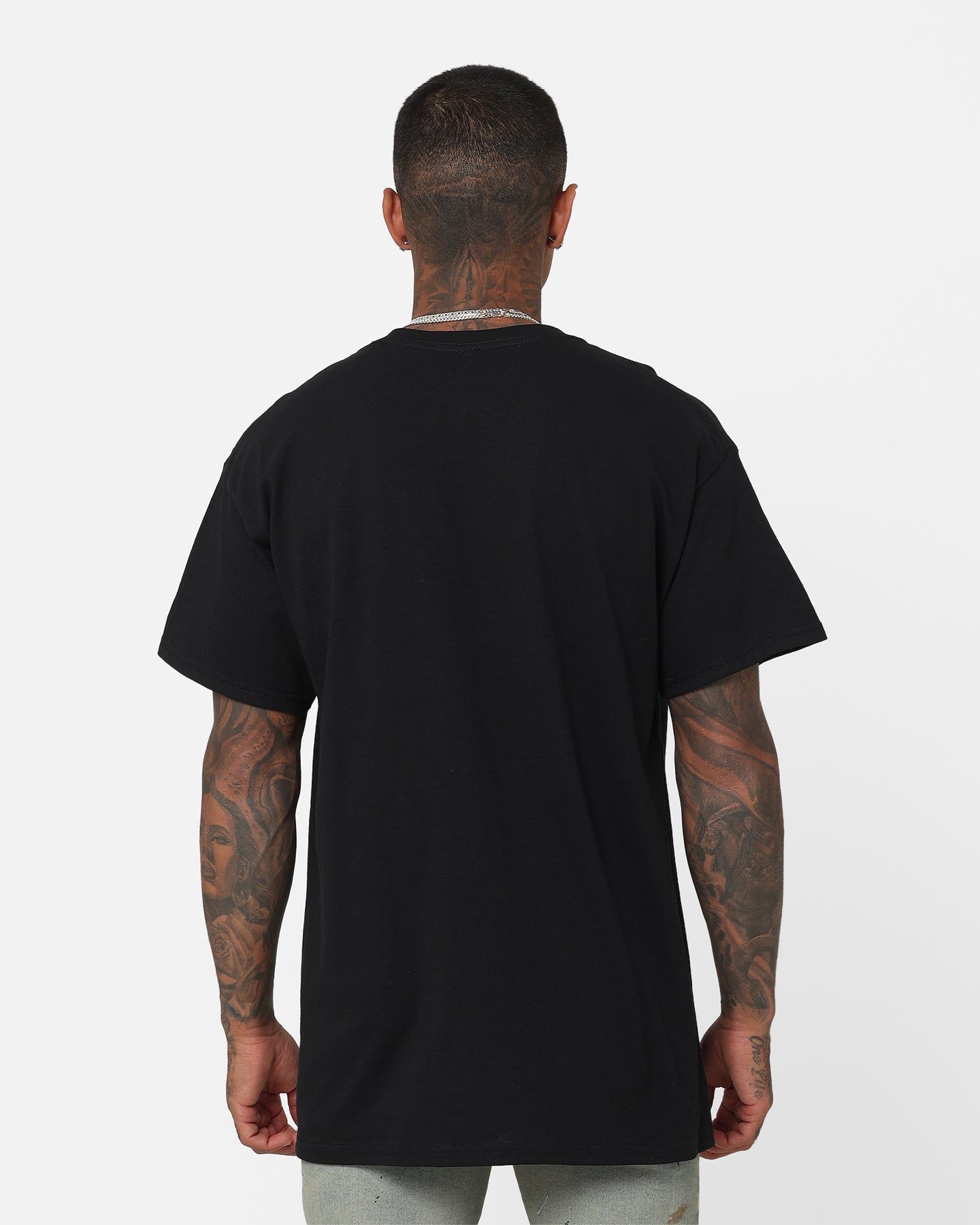 Last Kings Fiery Skull T-Shirt Black sold by Culture Kings product image thumbnail 4