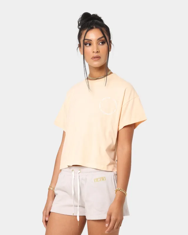 Dead Studios Women's Razor Wire Crop T-Shirt Peach made by Culture Kings