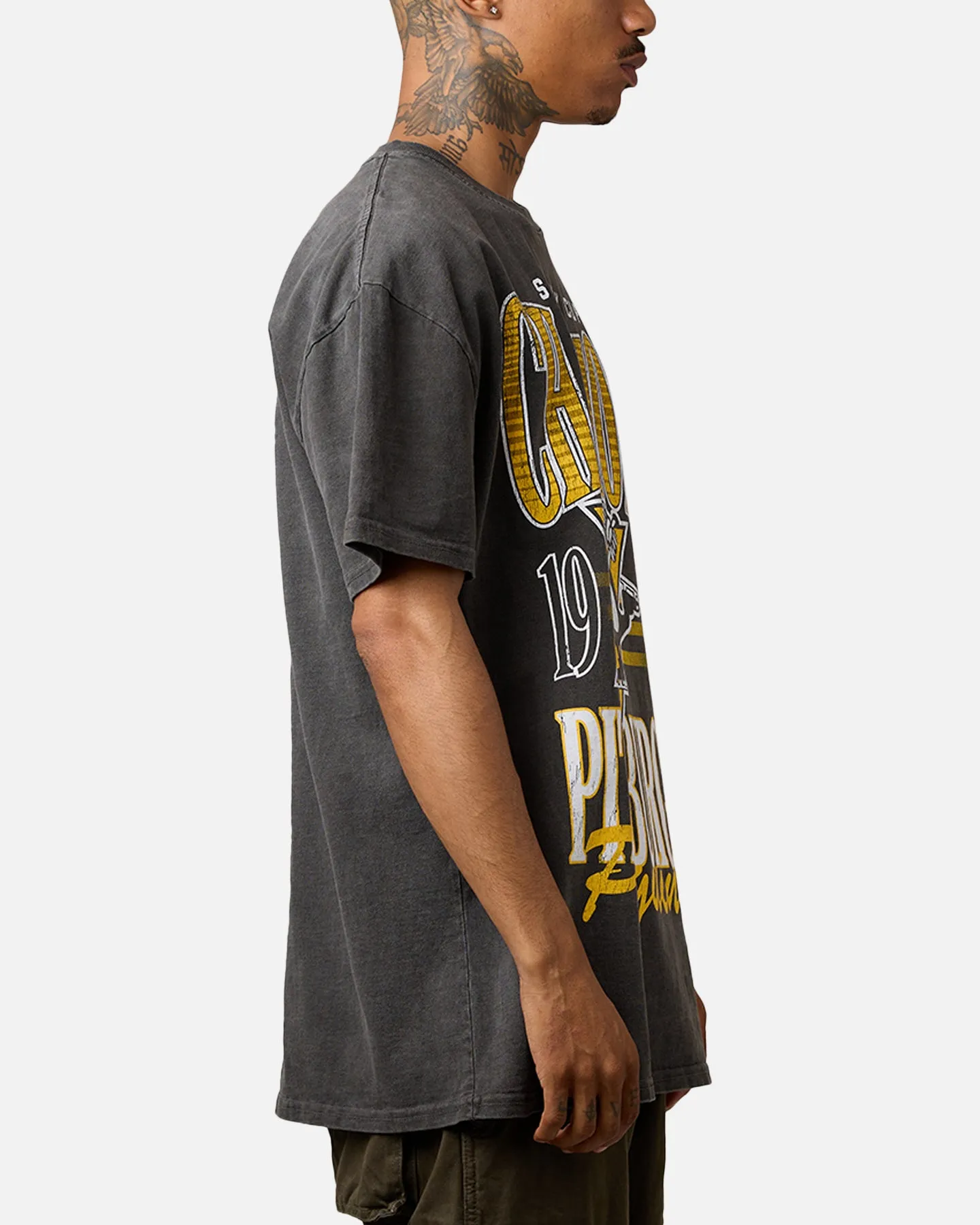 Culture Kings Pittsburgh Penguins 1991 Champ Heavyweight T-Shirt Black Wash sold by Culture Kings product image thumbnail 4