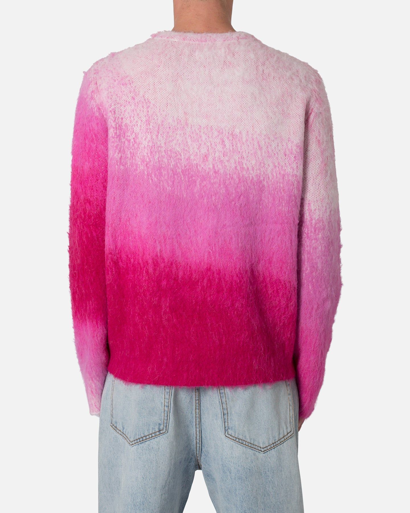 MNML Brushed Gradient Sweater Pink sold by Culture Kings product image thumbnail 4