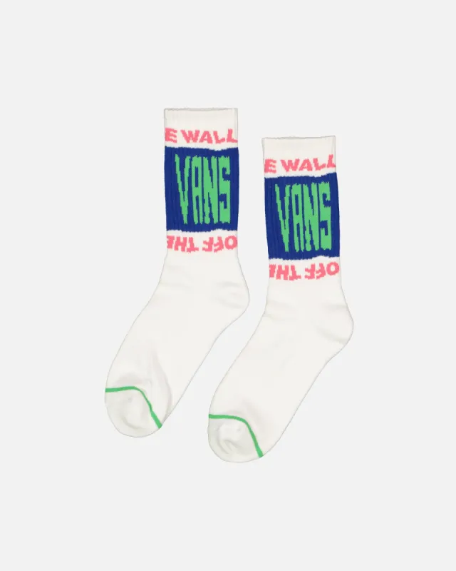 Vans Whammy Crewcut Socks 9.5-13 White sold by Culture Kings