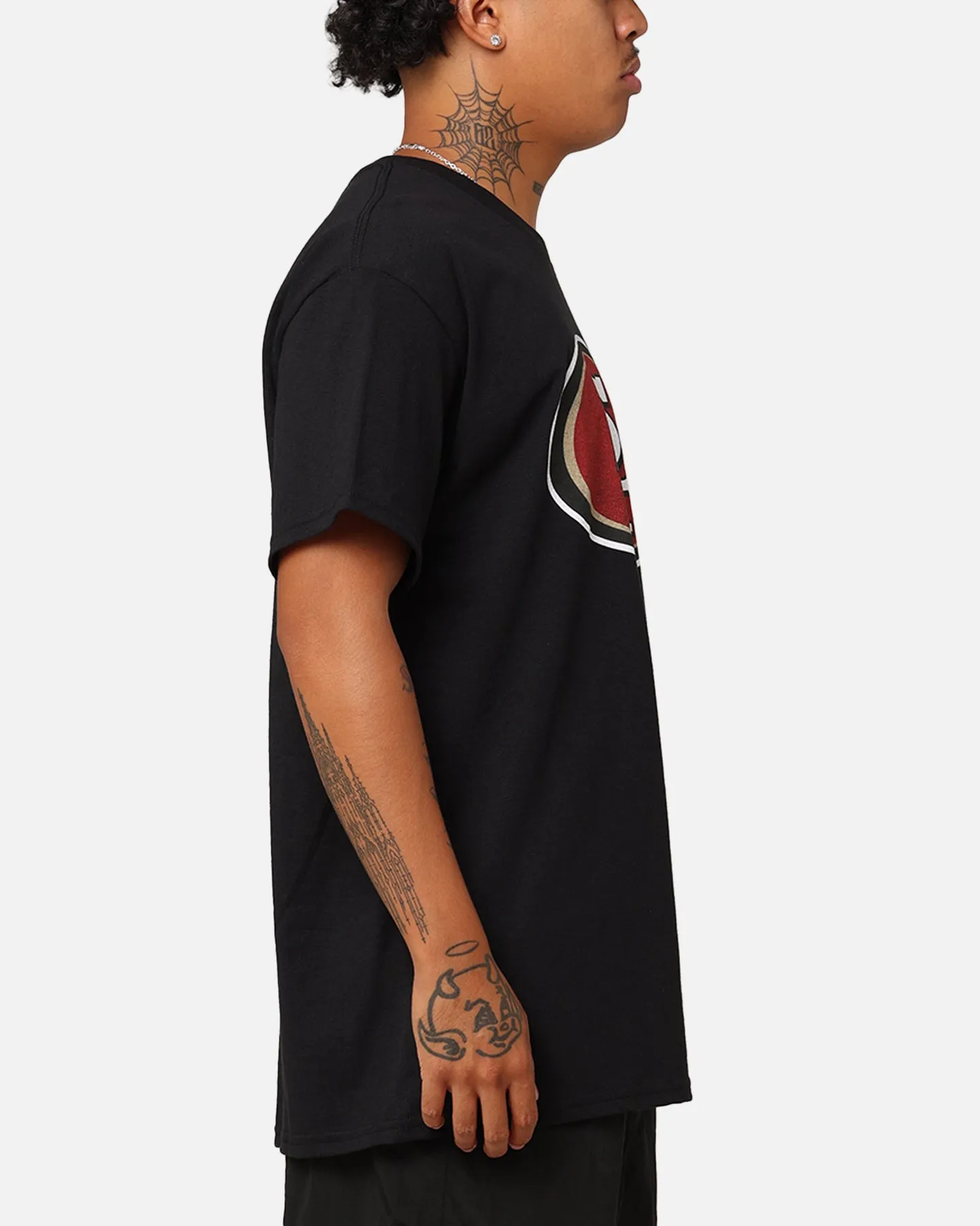 Majestic Athletic San Francisco 49ers Team Crest T-Shirt Black sold by Culture Kings product image thumbnail 4