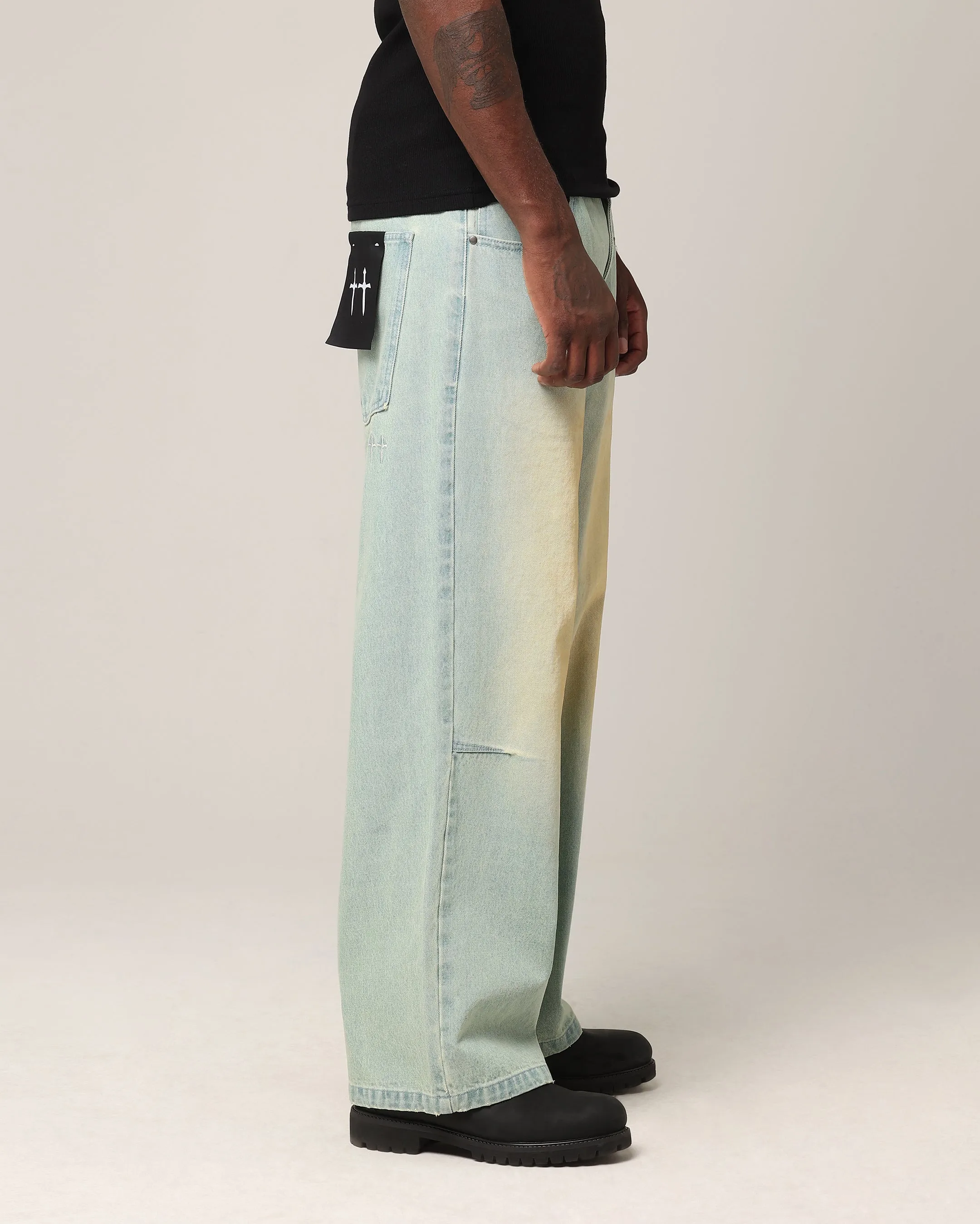 Saint Morta Amplus Jeans Blue\Yellow sold by Culture Kings product image thumbnail 5