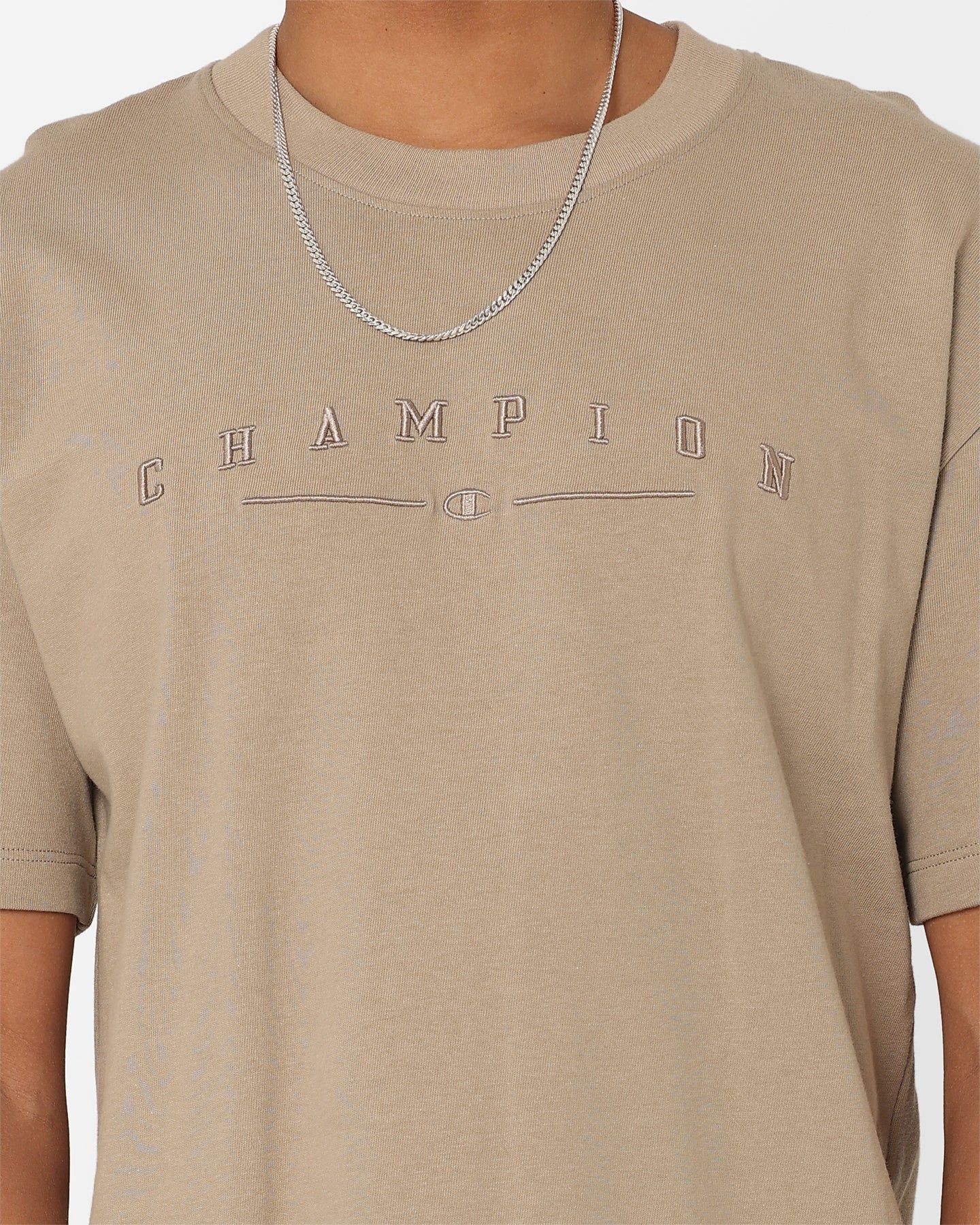 Champion Heritage 2K Logo T-Shirt Barren Grounds sold by Culture Kings product image thumbnail 3