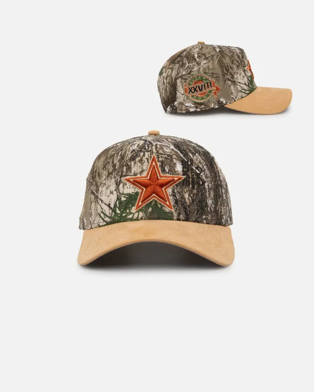 New Era Dallas Cowboys 'Real Tree Tan Suede' 9FORTY A-Frame Snapback Real Tree sold by Culture Kings