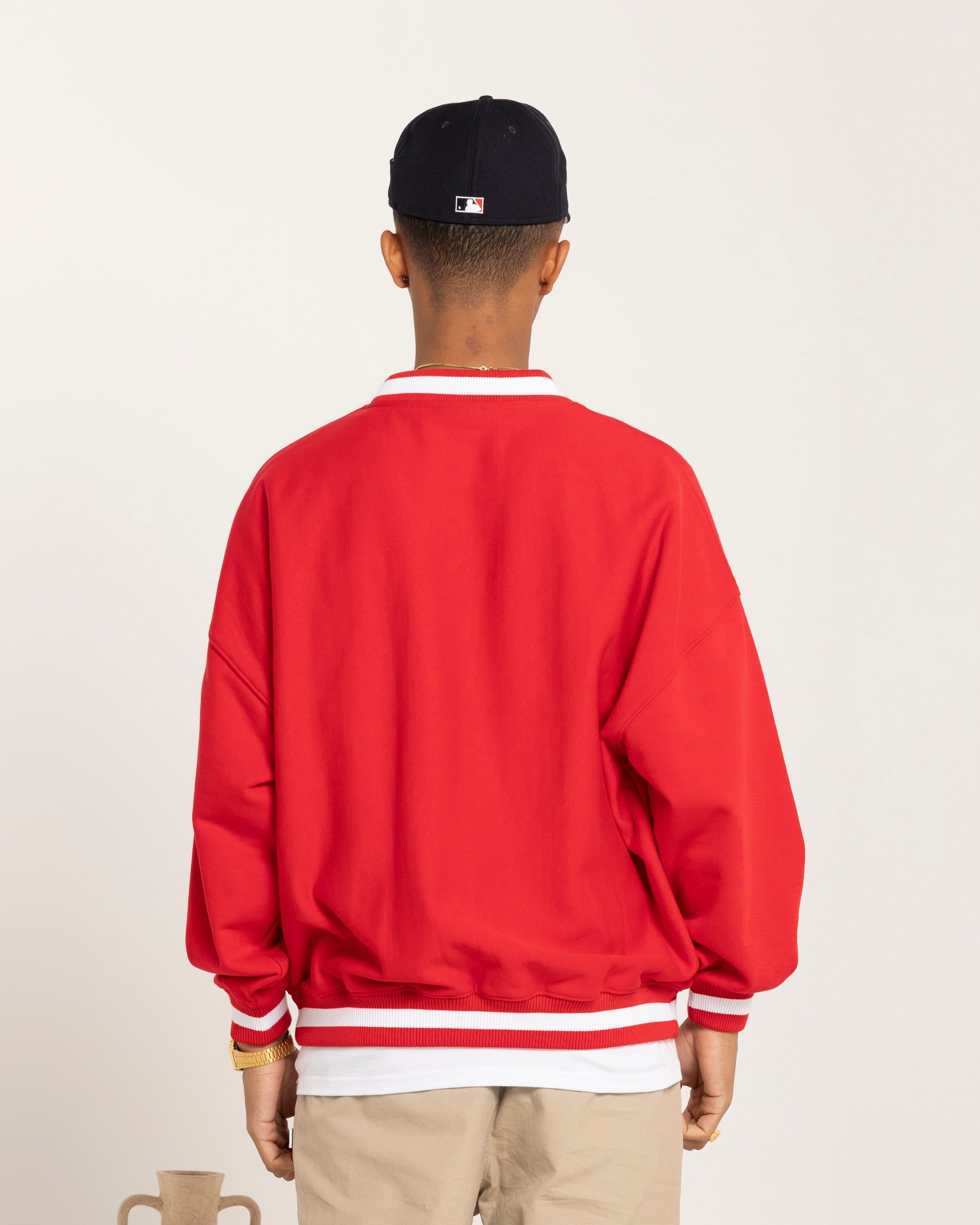 Carre Royal Oversized Crewneck Red sold by Culture Kings product image thumbnail 4