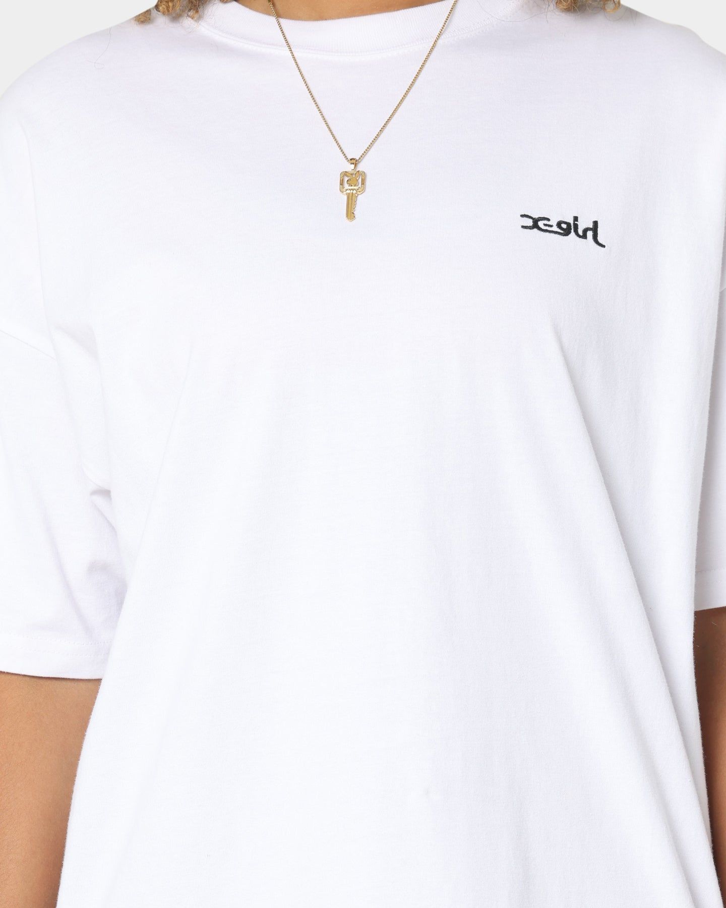 X-Girl Women's Face T-Shirt White sold by Culture Kings product image thumbnail 3