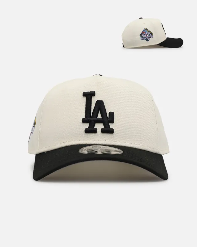 New Era Los Angeles Dodgers 'Viva Los Dodgers' 9FORTY A-Frame Snapback Chrome/Black sold by Culture Kings