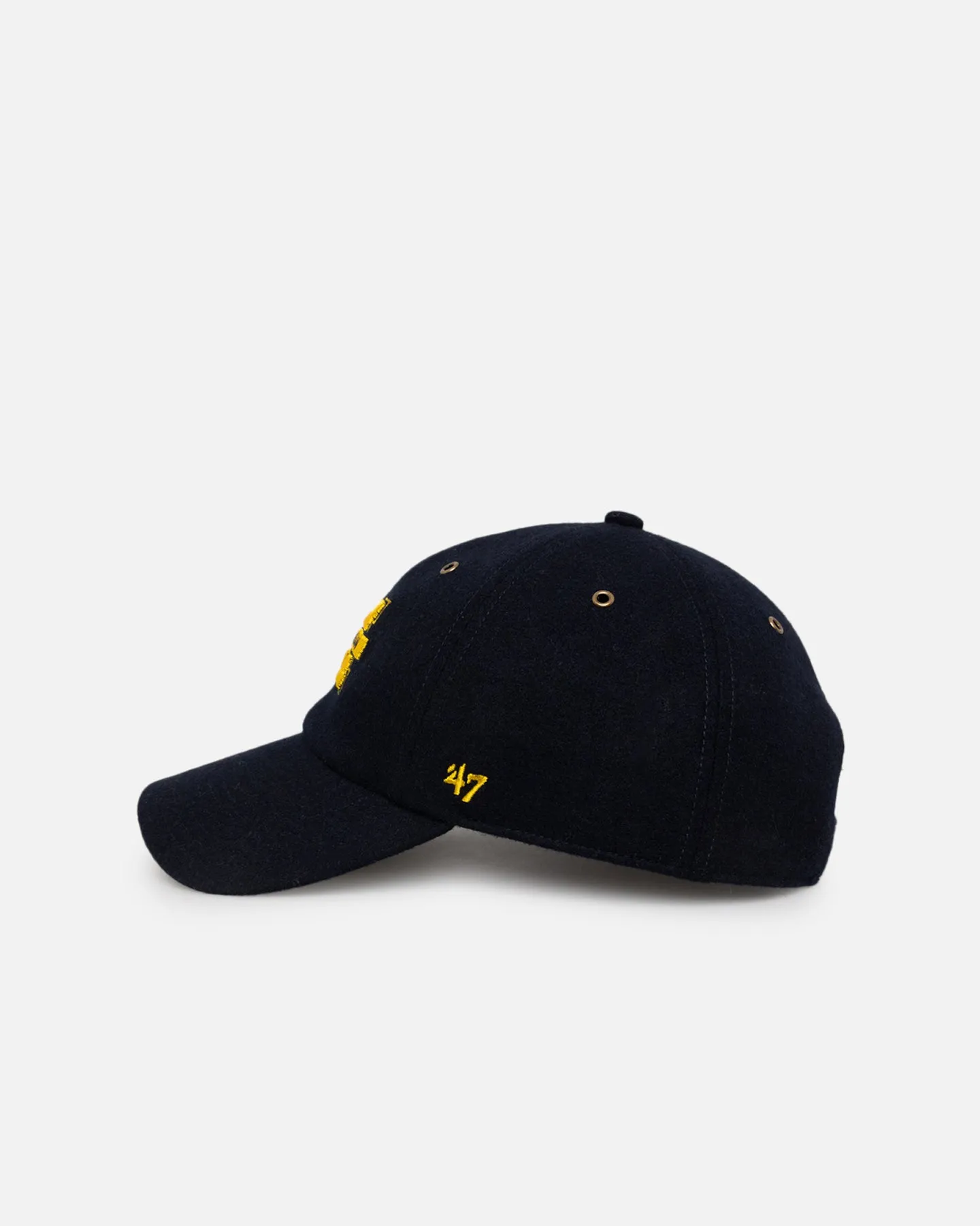 47 Brand Michigan Wolverines Wooly Clean Up Strapback Navy sold by Culture Kings product image thumbnail 5