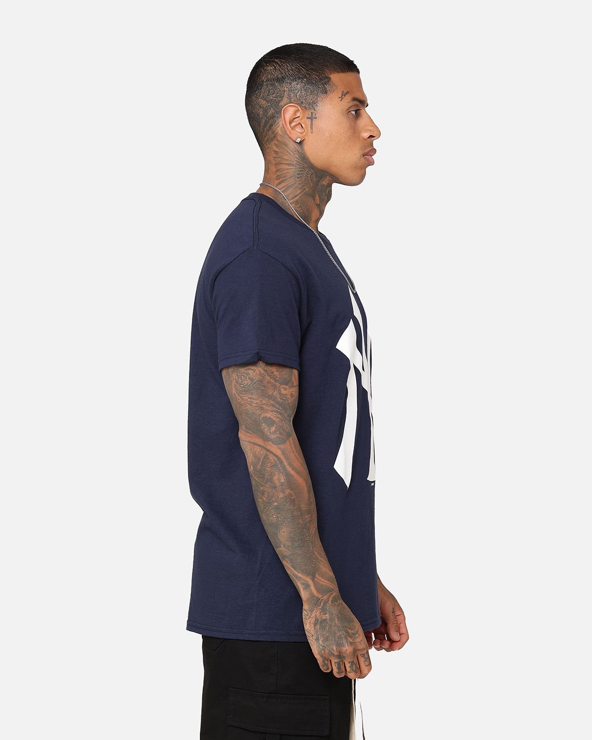Majestic Athletic New York Yankees Prism Logo T-Shirt Navy sold by Culture Kings product image thumbnail 5