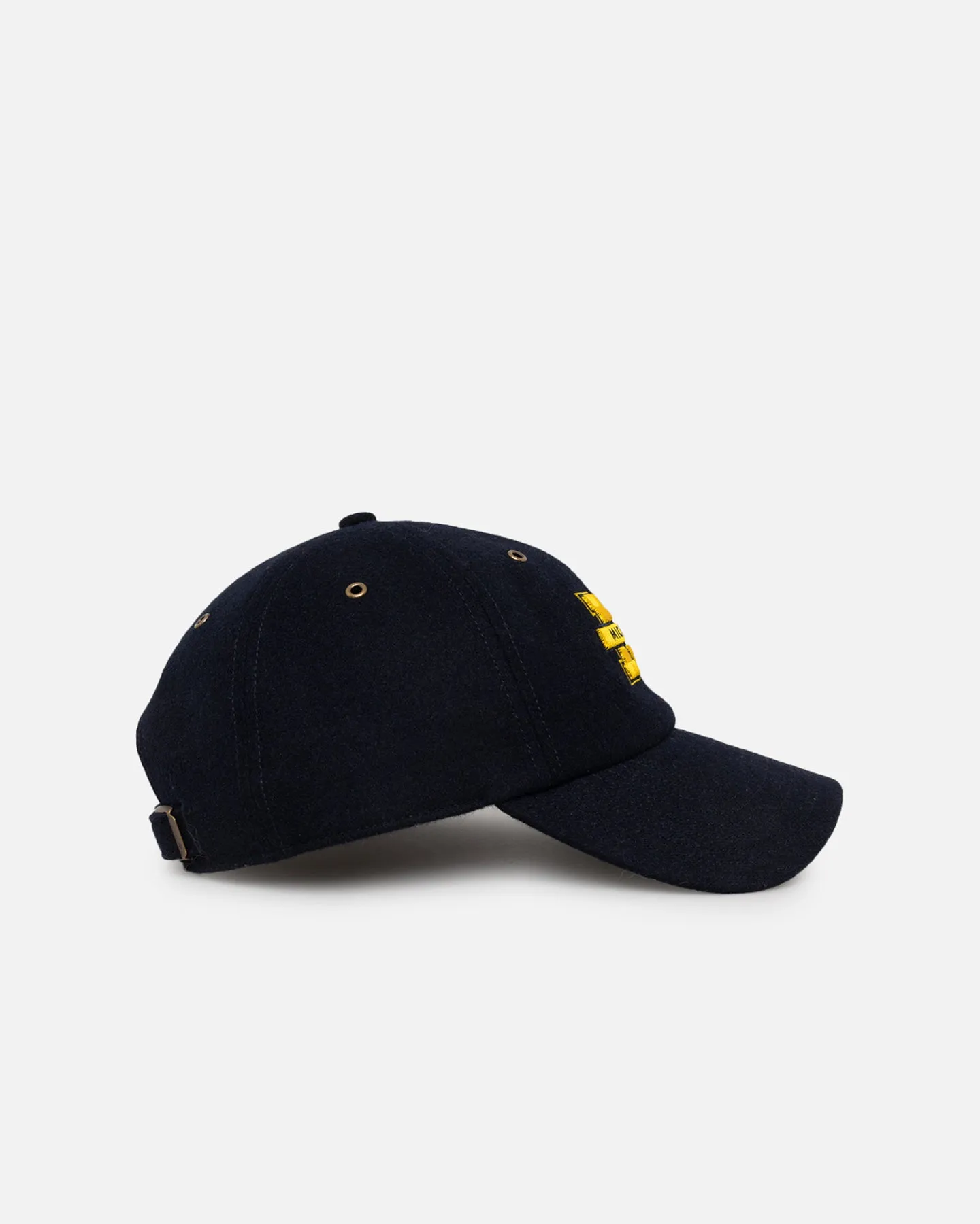 47 Brand Michigan Wolverines Wooly Clean Up Strapback Navy sold by Culture Kings product image thumbnail 4