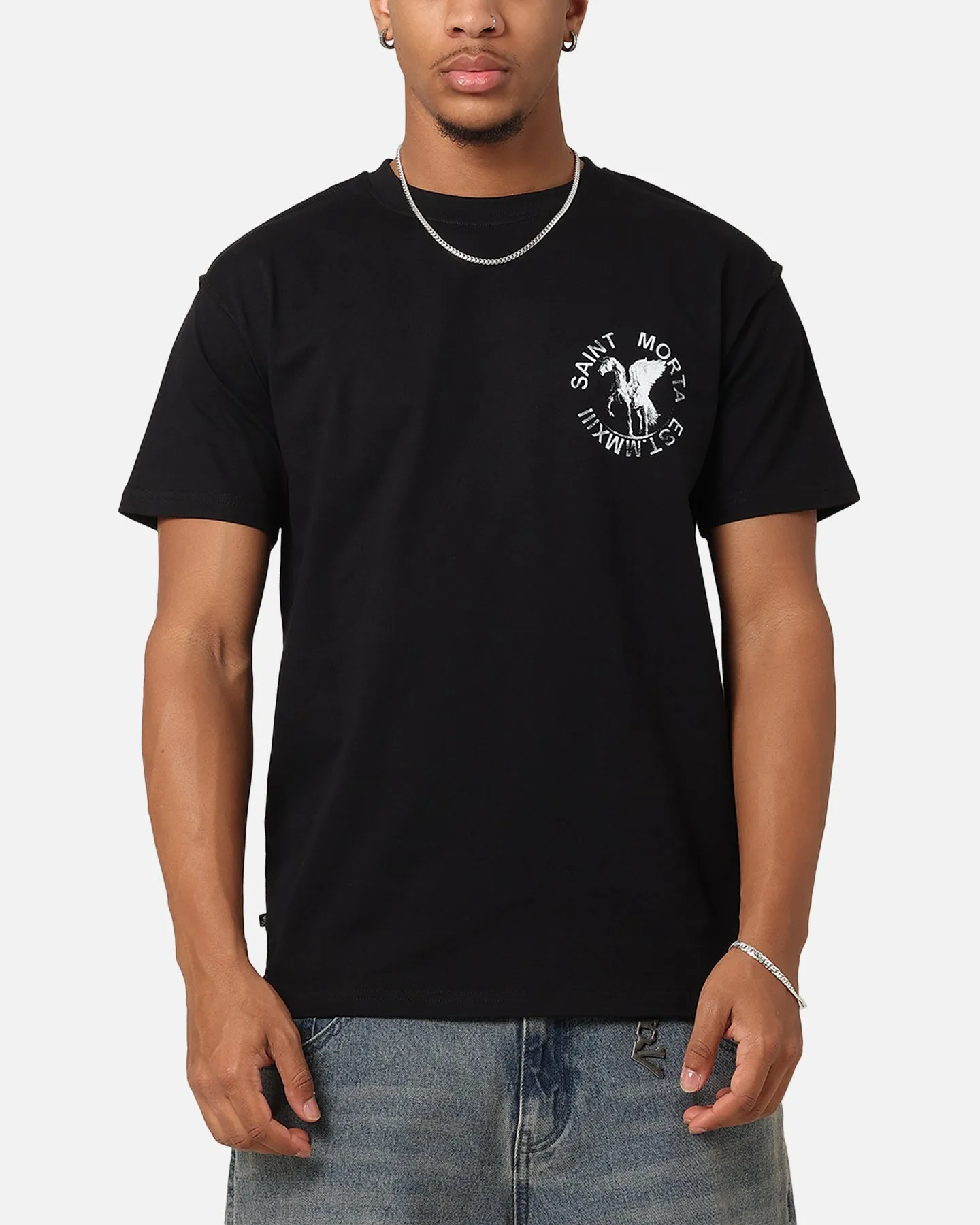 Saint Morta Pegasus Lafayette T-Shirt Black sold by Culture Kings product image thumbnail 2
