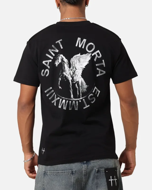 Saint Morta Pegasus Lafayette T-Shirt Black sold by Culture Kings