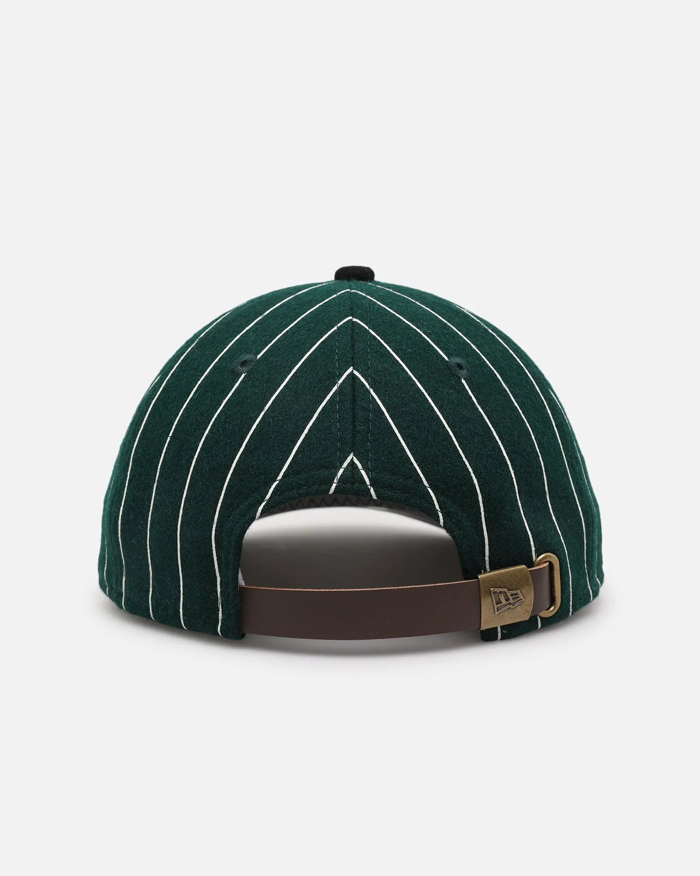 New Era Los Angeles Lakers 9FIFTY Retro Melton Pinstripe Strapback Dark Green/Black sold by Culture Kings product image thumbnail 3