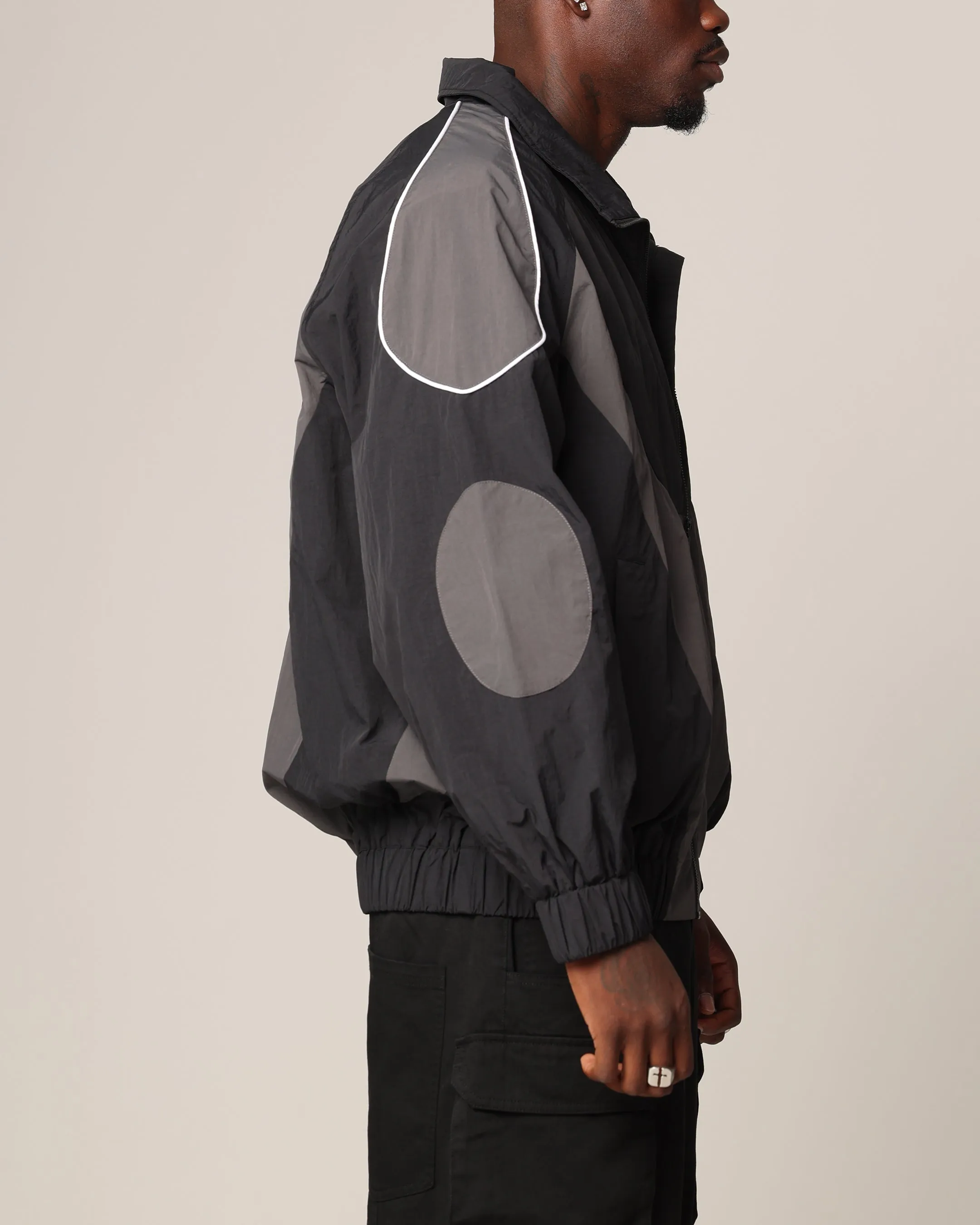 Saint Morta Rage Windbreaker Black/Grey sold by Culture Kings product image thumbnail 4