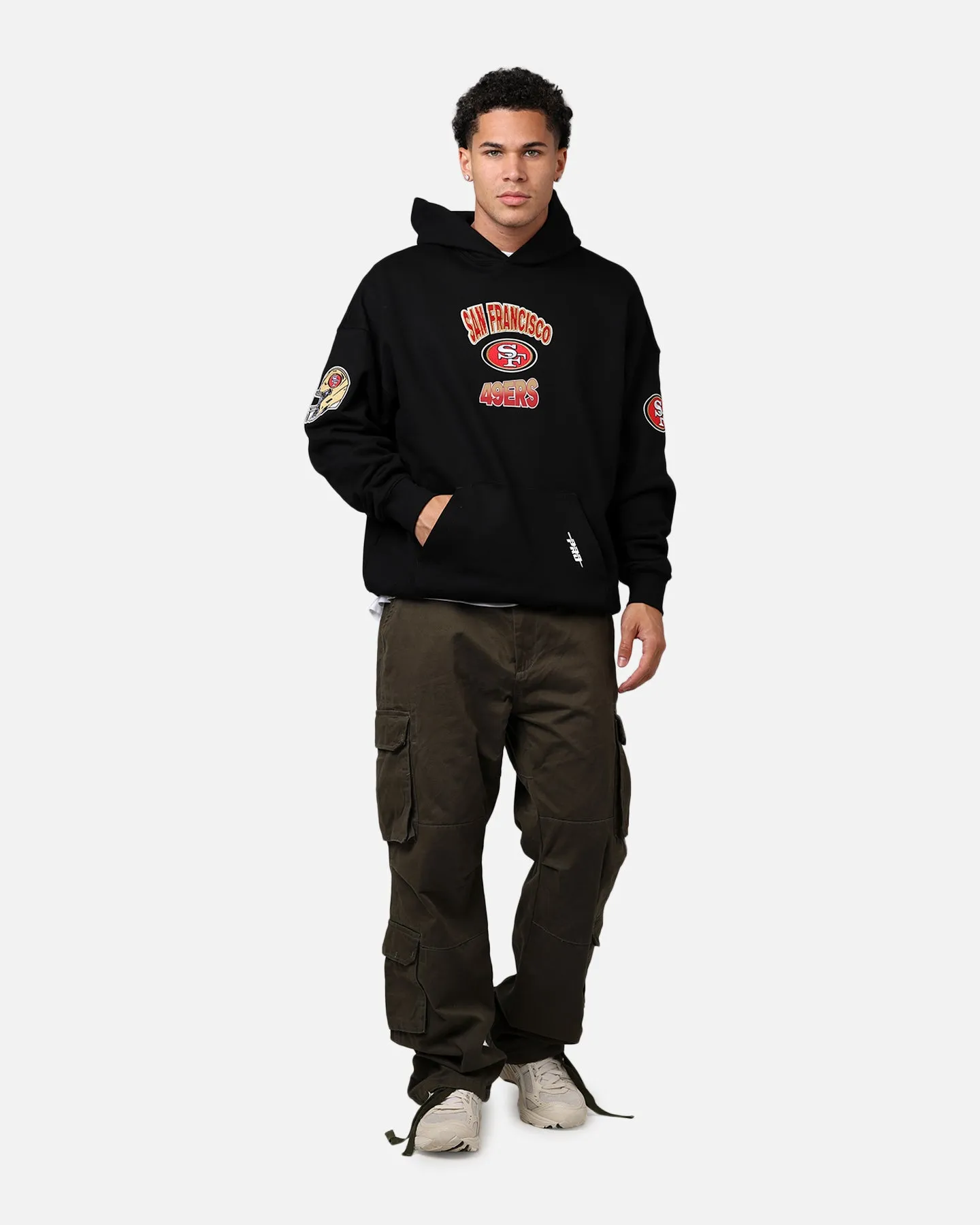 Pro Standard San Francisco 49ers Turn It Up Hoodie Black sold by Culture Kings product image thumbnail 3