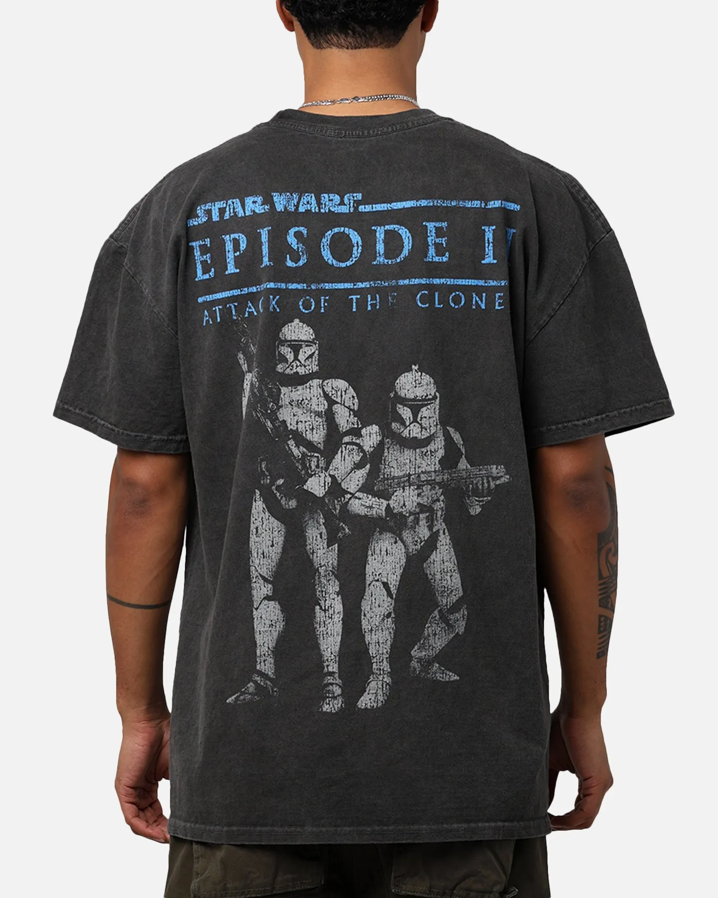 Star Wars Episode II '02 Heavyweight Vintage T-Shirt Black