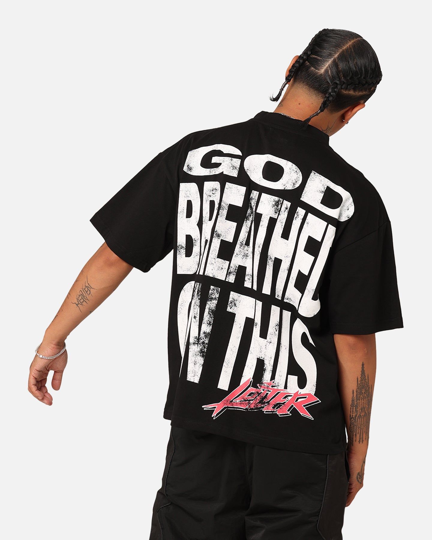 Loiter Dove Vintage T-Shirt Black sold by Culture Kings product image thumbnail 2