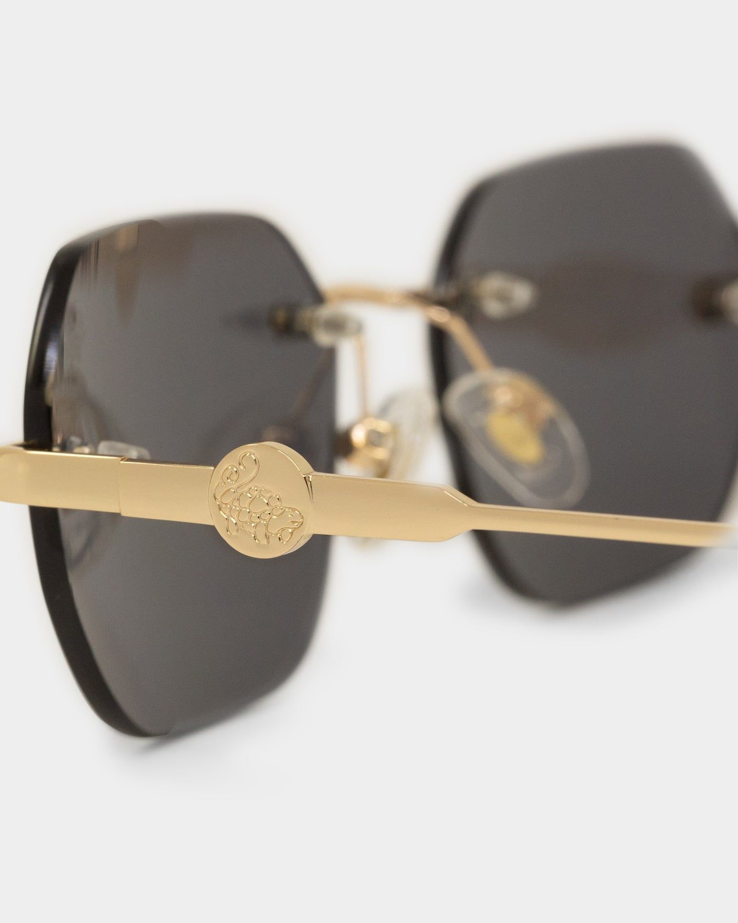 Belvoir & Co Willow Sunglasses Black/Gold sold by Culture Kings product image thumbnail 5