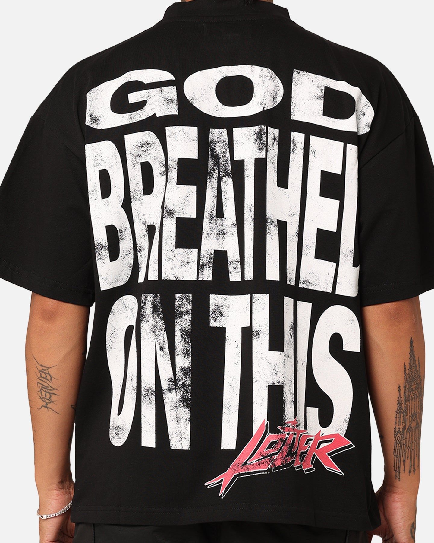 Loiter Dove Vintage T-Shirt Black sold by Culture Kings product image thumbnail 5