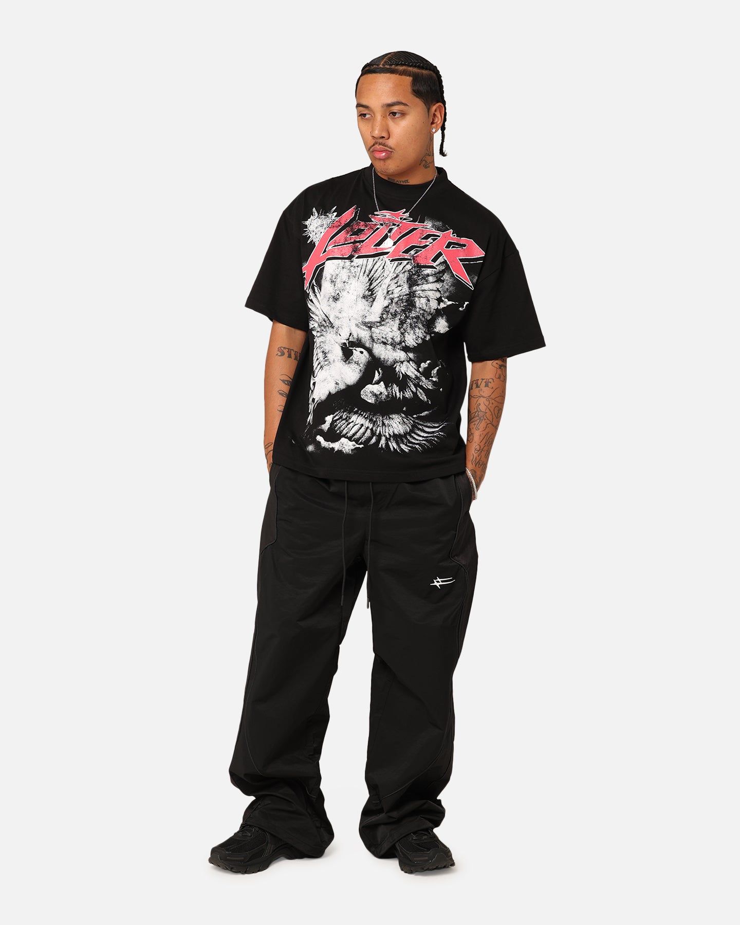 Loiter Dove Vintage T-Shirt Black sold by Culture Kings product image thumbnail 3