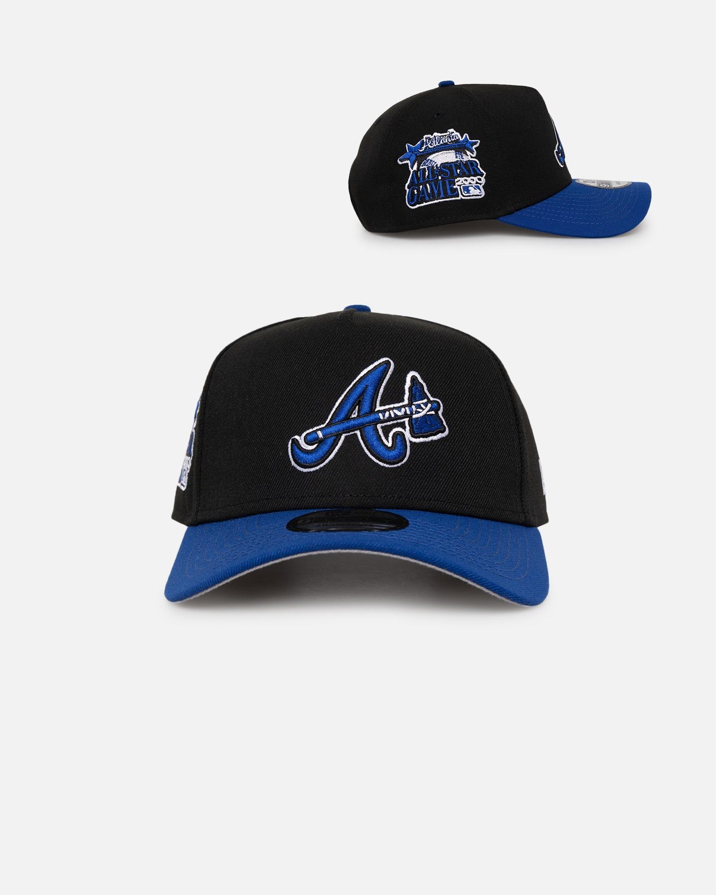 New Era Atlanta Braves 'Retro Royal' 9FORTY A-Frame Snapback Black/Royal sold by Culture Kings