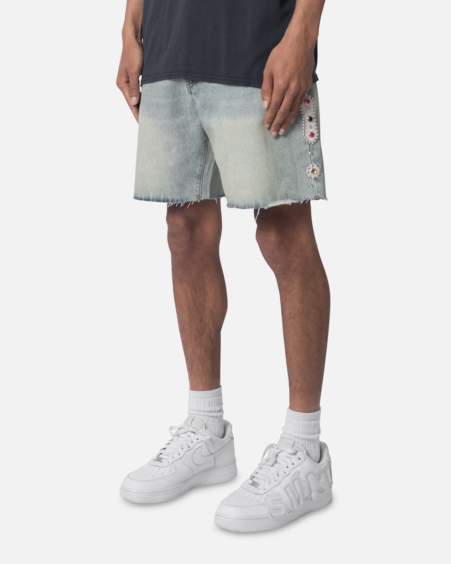 MNML Mojave Denim Shorts Vintage Blue sold by Culture Kings product image thumbnail 2