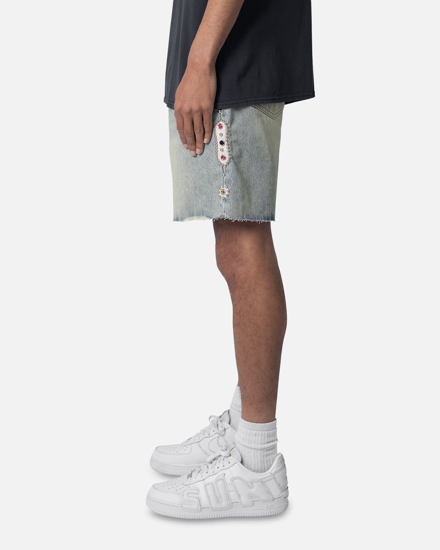 MNML Mojave Denim Shorts Vintage Blue sold by Culture Kings product image thumbnail 3