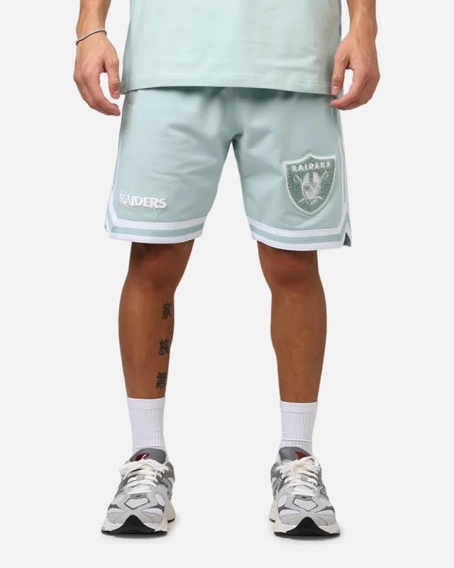 New Era Las Vegas Raiders 'Logo Select Mint' Shorts Mint/White sold by Culture Kings