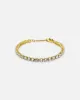 Saint Morta Round Cut Tennis Bracelet Iced Gold sold by Culture Kings