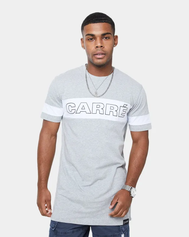 Carré Panneau Short Sleeve T-Shirt Grey Marle sold by Culture Kings