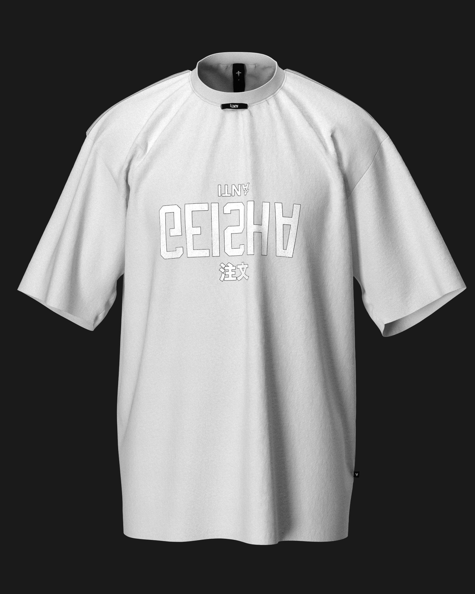 The Anti Order Geisha Baggy T-Shirt White sold by Culture Kings product image thumbnail 2