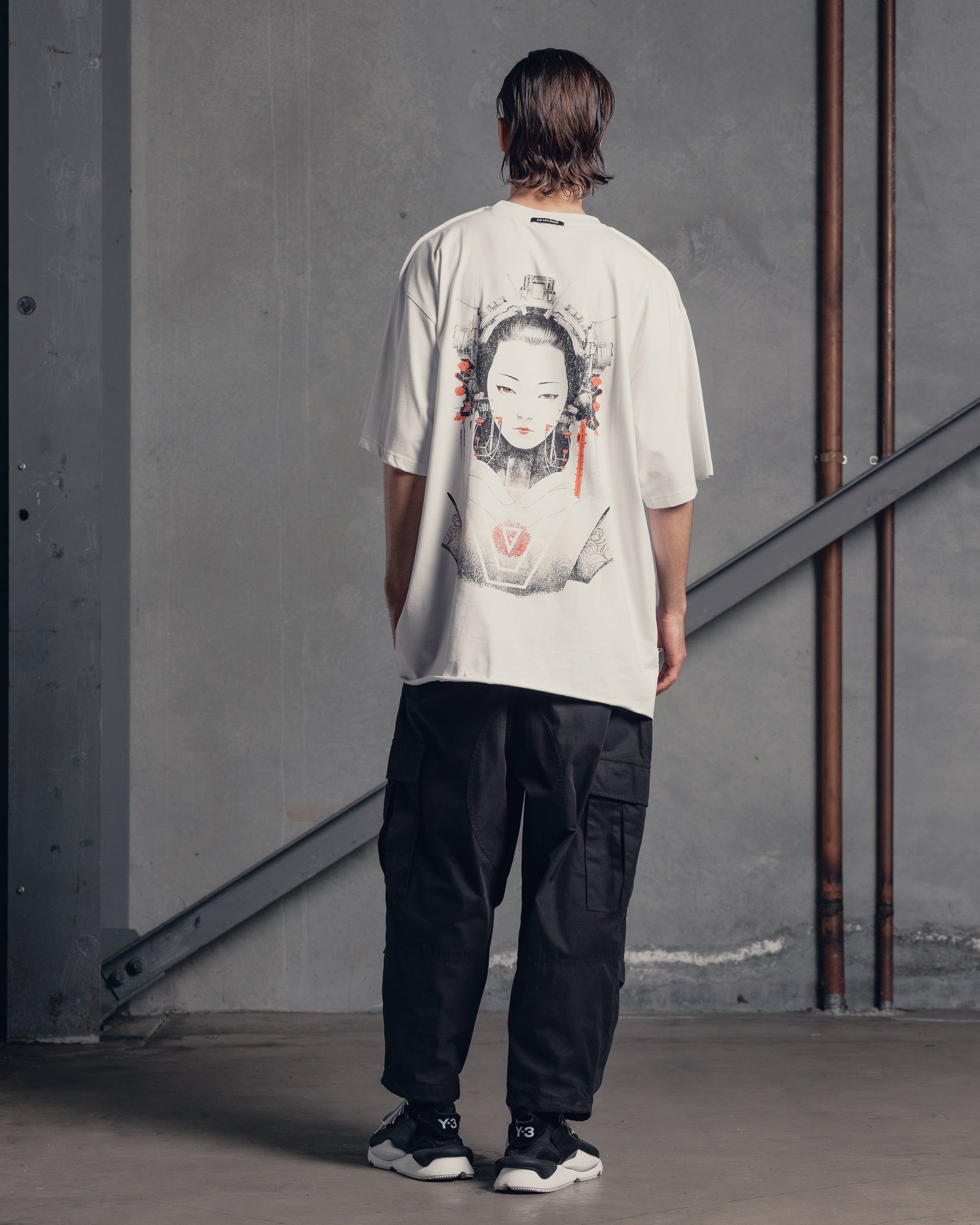 The Anti Order Geisha Baggy T-Shirt White sold by Culture Kings product image thumbnail 2