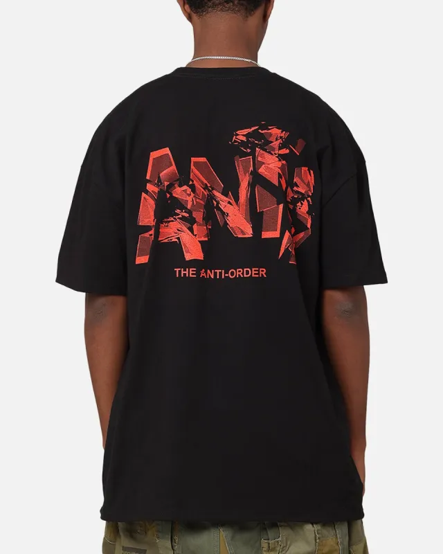 The Anti Order Broken Visions T-Shirt Black sold by Culture Kings