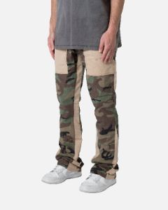 MNML Painter Flare Denim Jeans Camo sold by Culture Kings