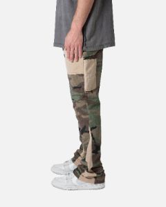 MNML Painter Flare Denim Jeans Camo sold by Culture Kings