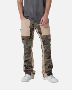 MNML Painter Flare Denim Jeans Camo sold by Culture Kings
