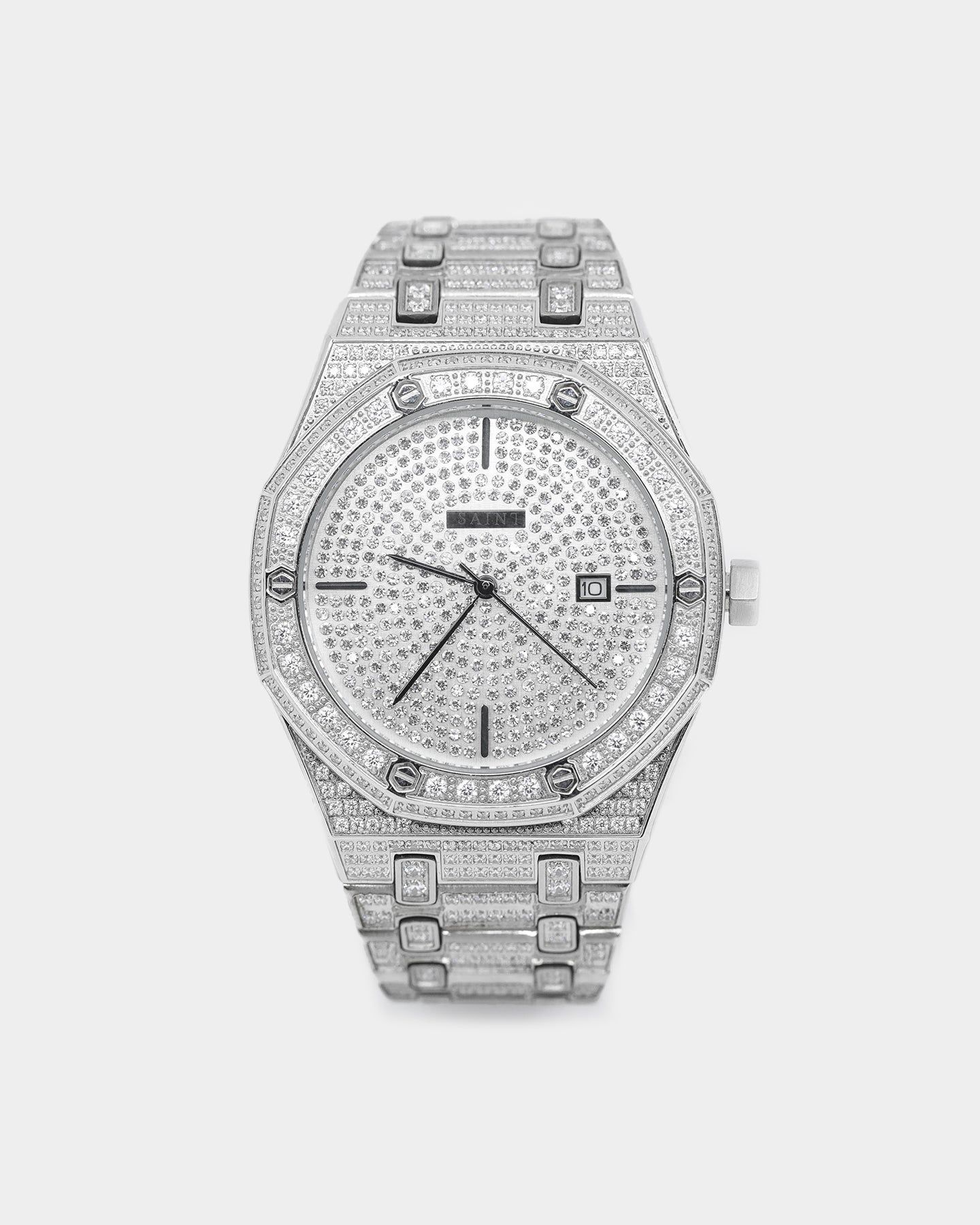 Saint Morta Medio Premierre Watch Iced Silver sold by Culture Kings product image thumbnail 2
