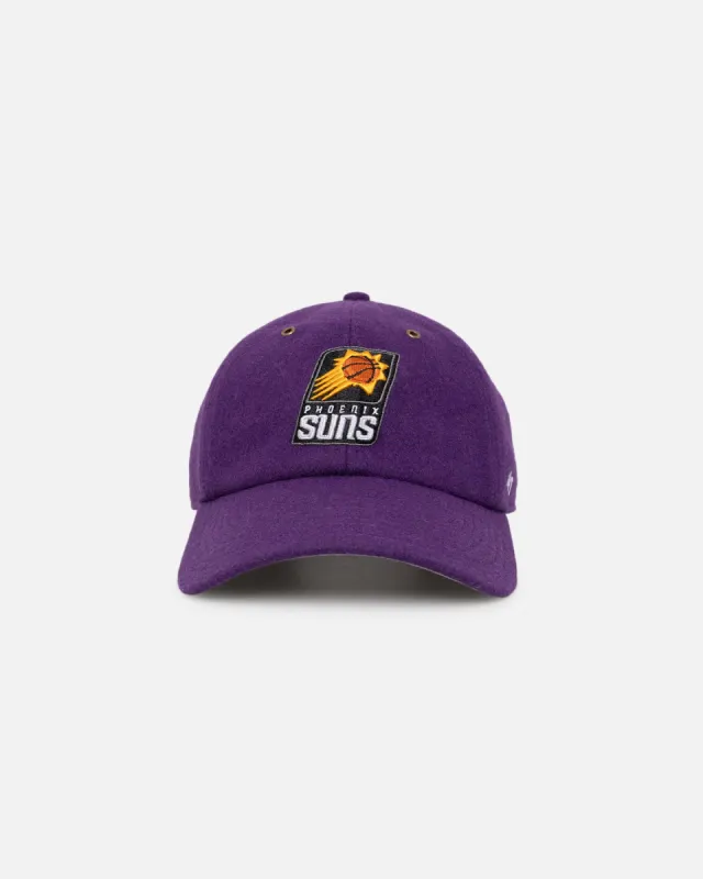 47 Brand Phoenix Suns Wooly Clean Up Strapback Purple made by 47