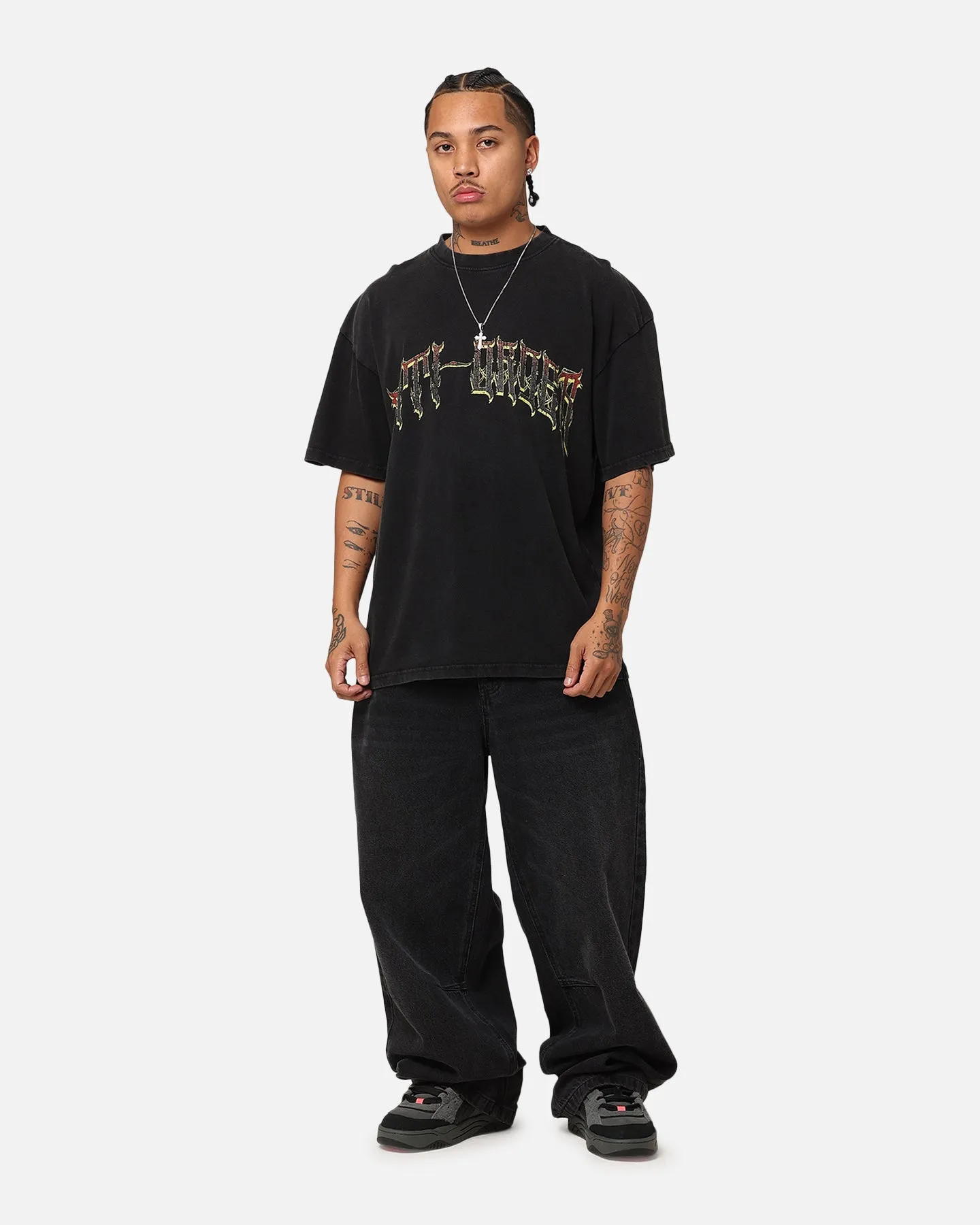 The Anti Order Scorch T-Shirt Black Acidwash sold by Culture Kings product image thumbnail 2