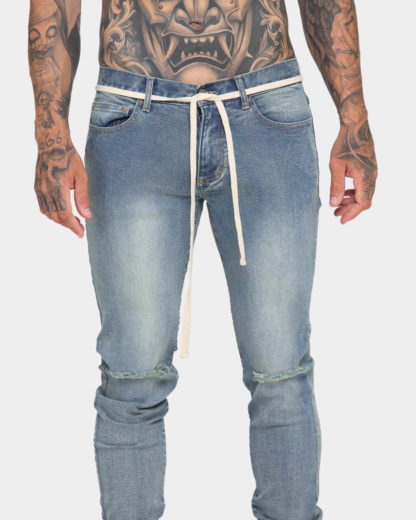 EN ES X12 Denim Jeans Vintage Blue sold by Culture Kings product image thumbnail 4