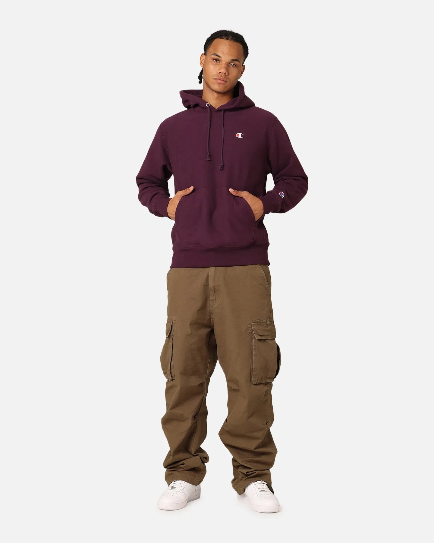 Champion Reverse Weave Small C Hoodie Fake Empire sold by Culture Kings product image thumbnail 2